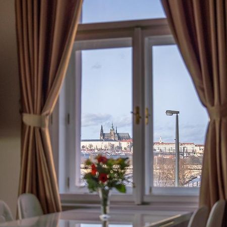 Exclusive Apartment With A View Of Prague Castle And Vltava River Eksteriør bilde
